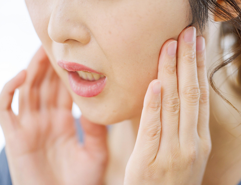 千葉県茂原市の歯医者、たけ歯科クリニックの歯ぎしり、食いしばり